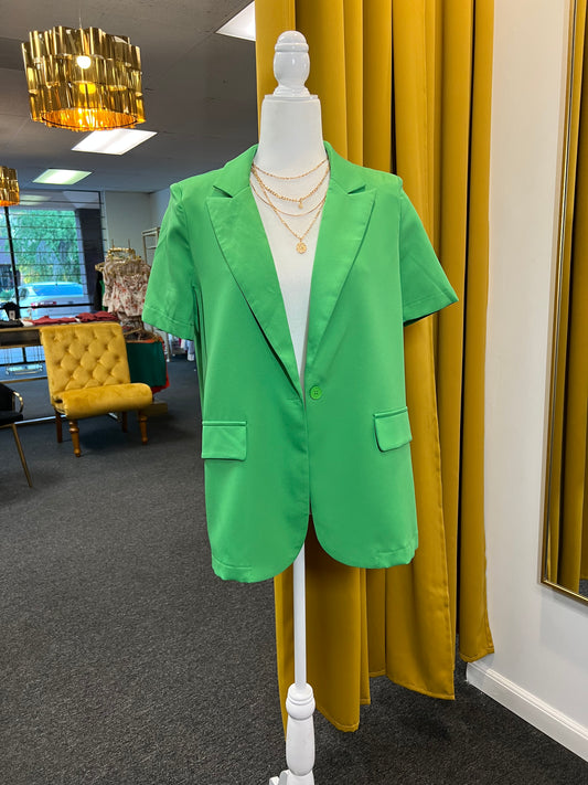 Green Blazer