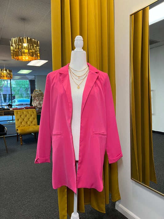 Over size Pink Blazer