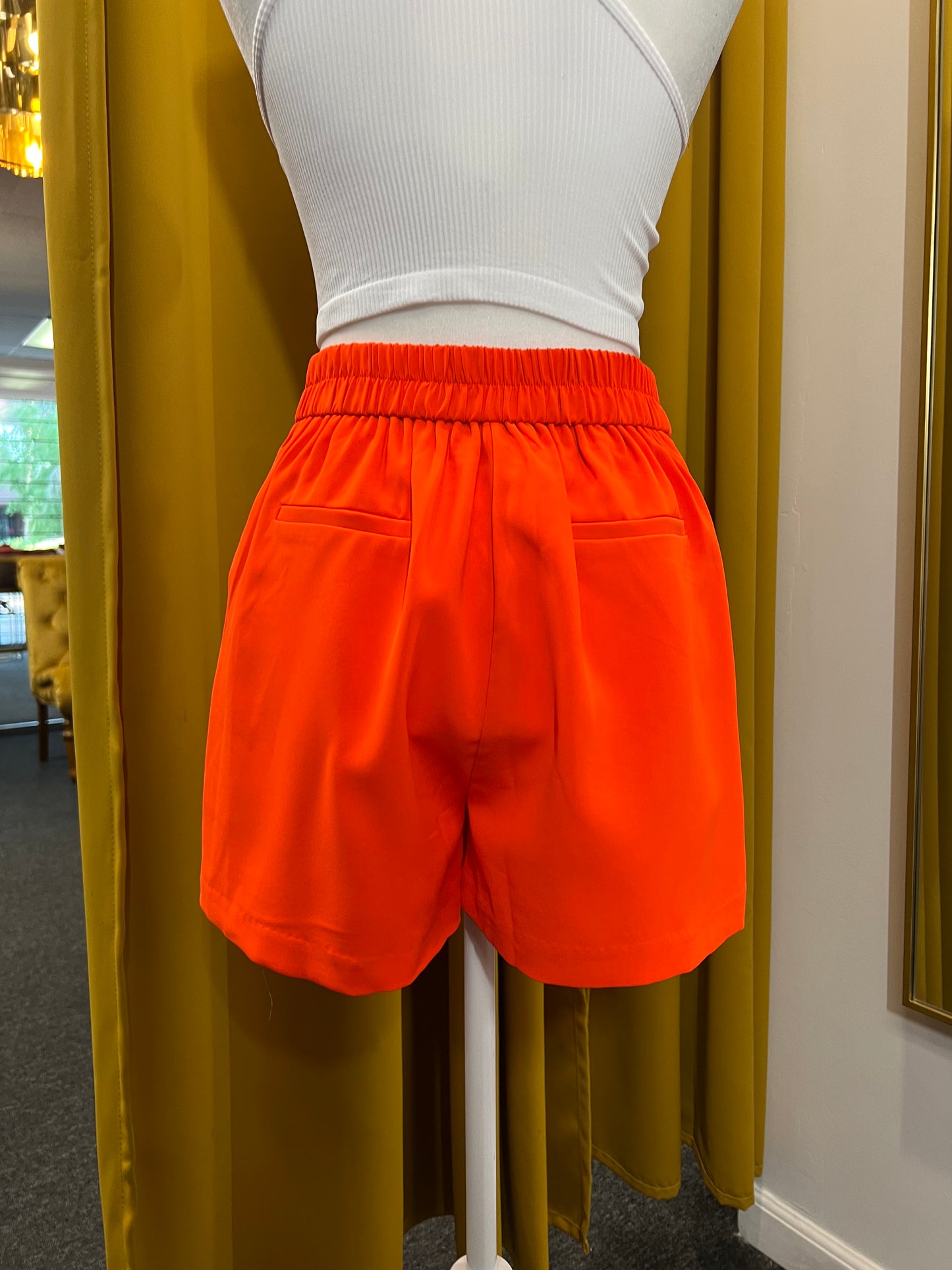 Orange shorts