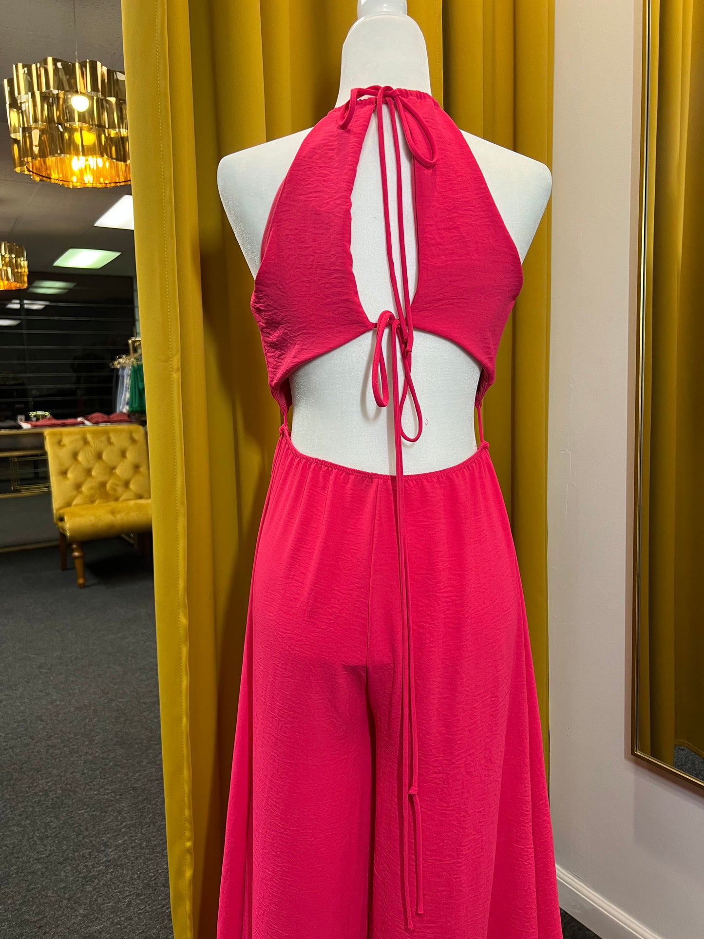 Pink Jumpsuit