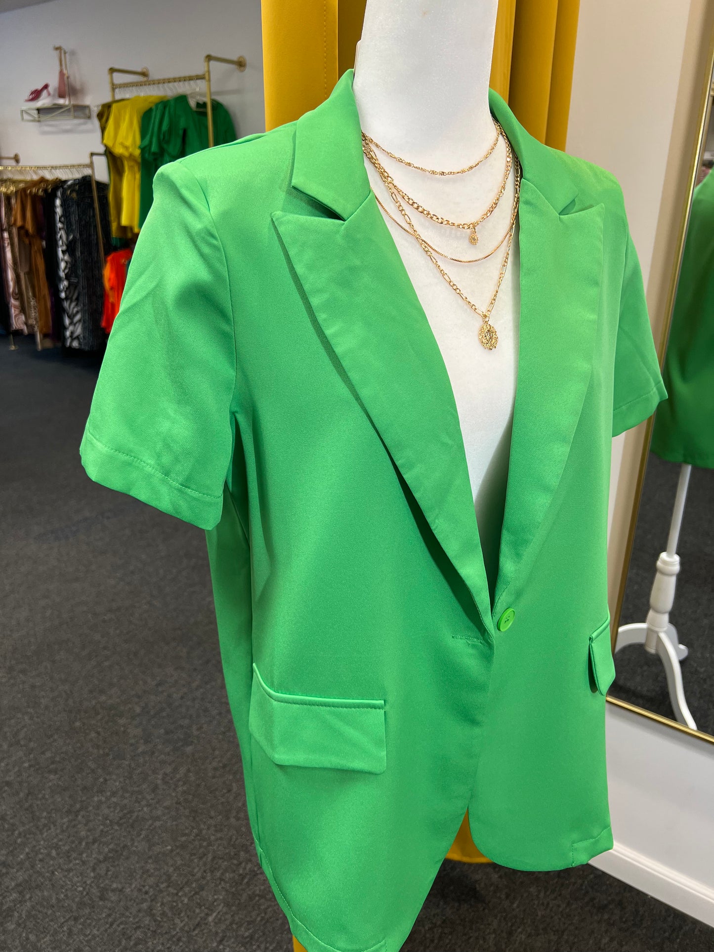 Green Blazer